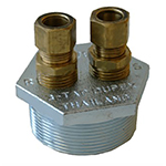 BUSHING DUPLEX 2IN X .375IN X .375IN